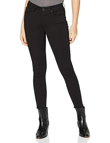 Mavi Damen ADRIANA Skinny Jeans, Schwarz (Double Black STR 14500), W25/L30 (Herstellergröße: 25/30)