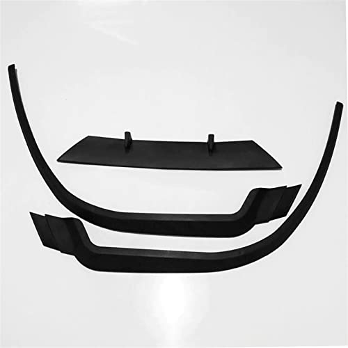 SANTOUXIONG 3 Stück Auto FRONTSPOILER STOßSTANGE Lip Euro Spoiler Lippe Universal Body Kit for Audi S4 RS4 B7 A4 Cupra R Frontspoiler