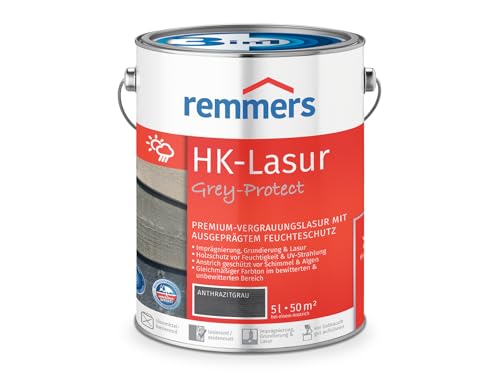 Remmers Aidol HK-Lasur Grey Protect (5 l, anthrazitgrau)
