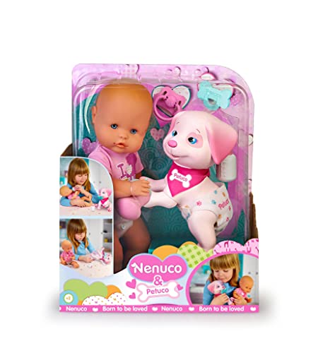 Nenuco - Nenuco & Petuco Puppen, Mehrfarbig, One Size (Famosa 700017204)