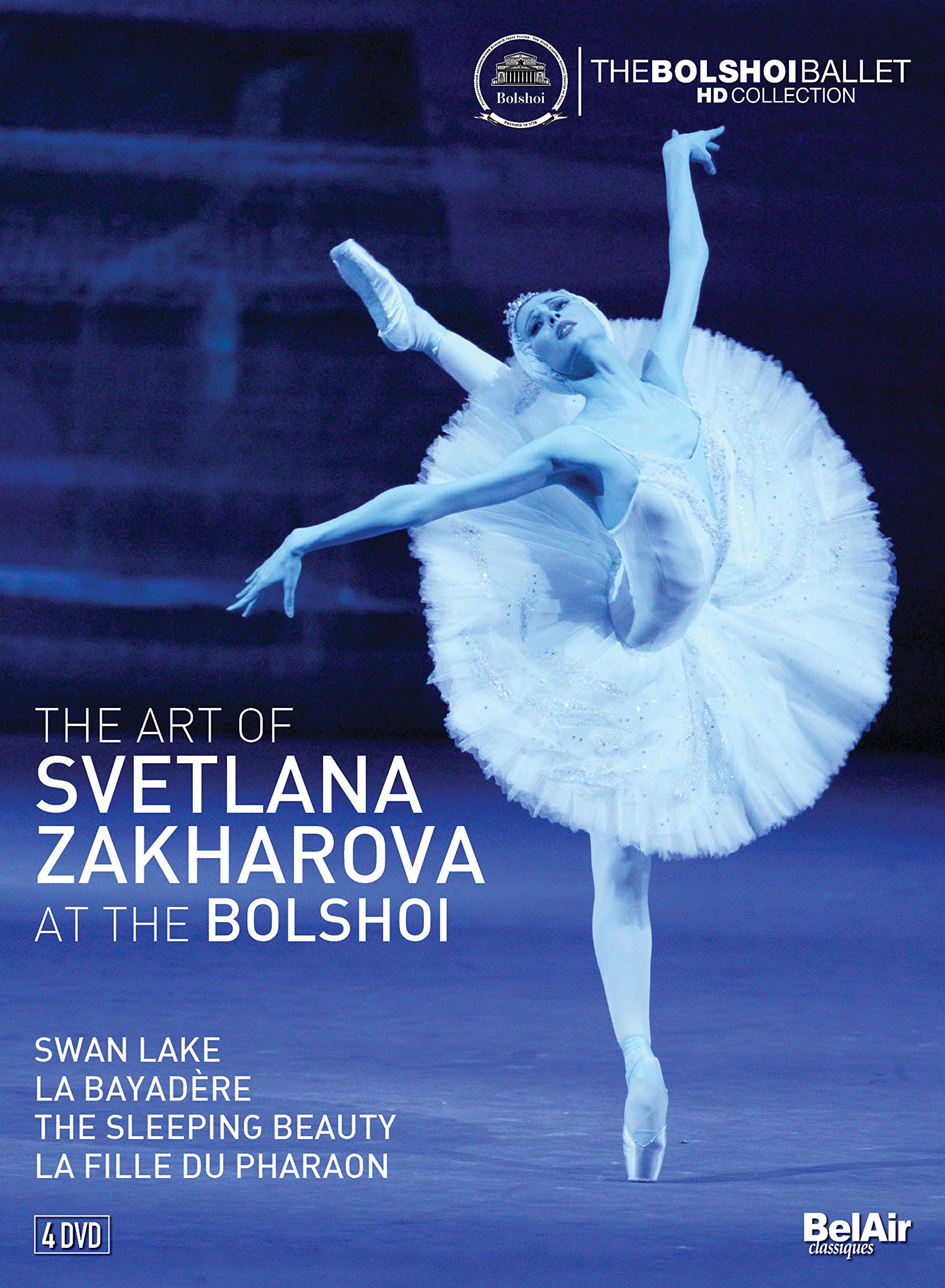 The Art of Svetlana Zakharova at The Bolshoi [4 DVDs]