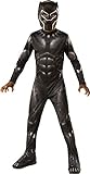 Rubies – Offizielle Black Panther Avengers Endgame-Größe 7-8 Jahre -I-700657L Kostüm Kinder Unisex, I-700657L, mehrfarbig