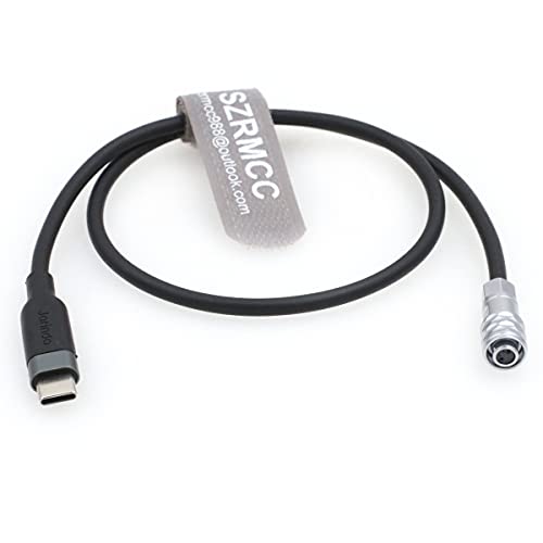 SZRMCC USB-Typ-C auf Weipu SF610 2-poliges PD-Auslösekabel für BMPCC Blackmagic Pocket Cinema Kamera 4K 6K