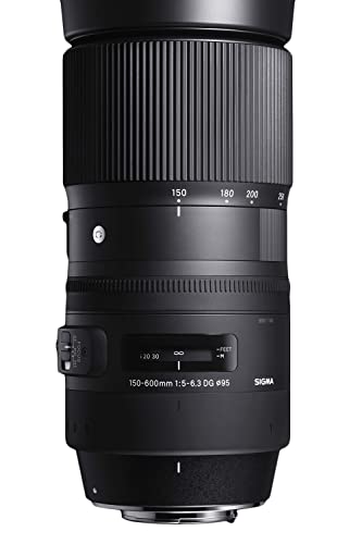 Sigma 150-600mm F5,0-6,3 DG OS HSM Contemporary Objektiv für Nikon Objektivbajonett