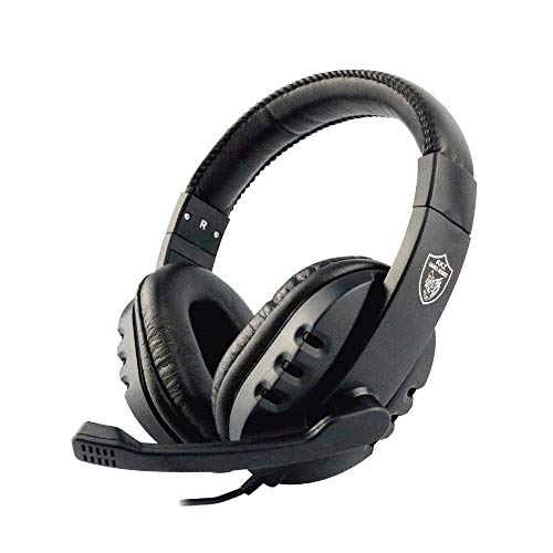 Xtreme 90476 Binaural Headset, Schwarz, Blau, Kopfhörer – Kopfhörer (PC/Spiele, Binaural, Kopfband, Schwarz, Blau, kabelgebunden, 1,2 m)