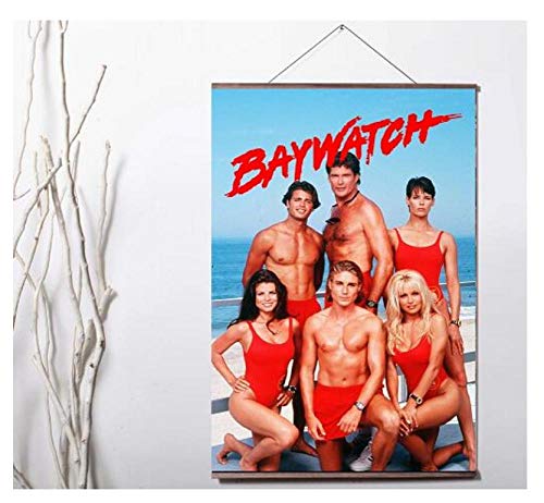 ZOEOPR Poster Baywatch Classic TV-Serie Poster Wandkunst Leinwand Malerei Dekor Kunst Home Decoration Poster und Drucke 50 * 70Cm No Frame