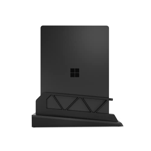 Brydge Microsoft Surface Laptop Vertical Dock 13.5 Inch for Surface Laptop (3 & 4) Dual 4K Displays (HDMI x 2), External Hard Drives (USB-A 2.0 x 1) and Power Pass-Through (USB-C 2.0 x 1) 85 W