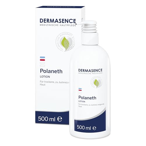 DERMASENCE Polaneth Lotion - Pflege für trockene und zu Juckreiz neigende Haut - 500 ml