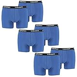 HEAD Herren Boxer Short Underwear (6er Pack), Blue/Black, L