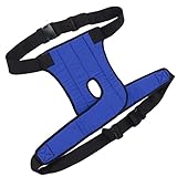 Rollstuhlbein-Sicherheitsgurt, 2 Auswahlmöglichkeiten Einstellbare Festigkeit(Blau)
