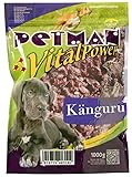 petman Vital Power Känguru, 6 x 1000g-Beutel, Tiefkühlfutter, gesunde, natürliche Ernährung für Hunde, Hundefutter, Barf, B.A.R.F.