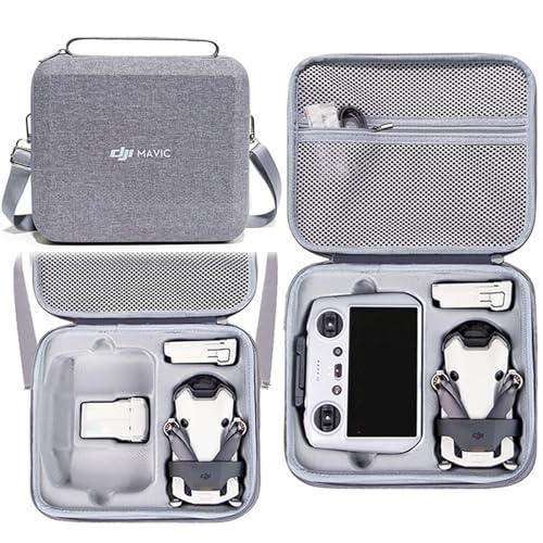 Fenmaru Tasche Aufbewahrungstasche Tragetasche Portable Reisetasche für DJI Mini 4 Pro Drohne Zubehör (Compatible with RC 2)