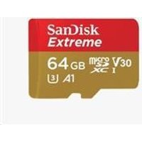 64 GB MicroSDXC SANDISK Extreme R160/W60 ActionCams/Drones (SDSQXA2-064G-GN6AA)