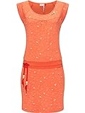 Ragwear Damen Kleid Sommerkleid kurz Penelope Chili Red21 Gr. L
