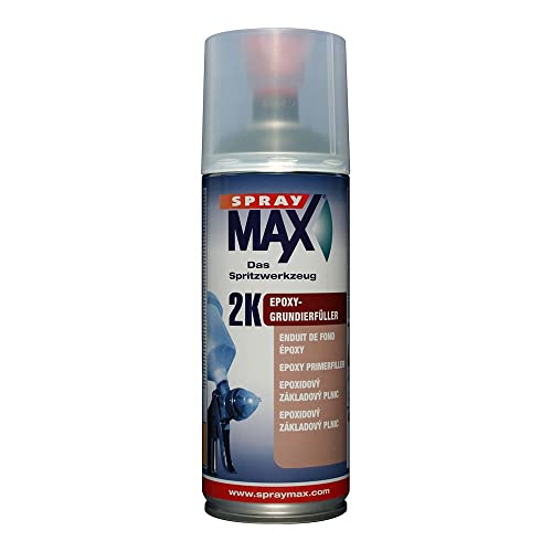 Grundierfüller Epoxy Schwarz 400Ml 2K Filler Füller Grundierung Spray Max