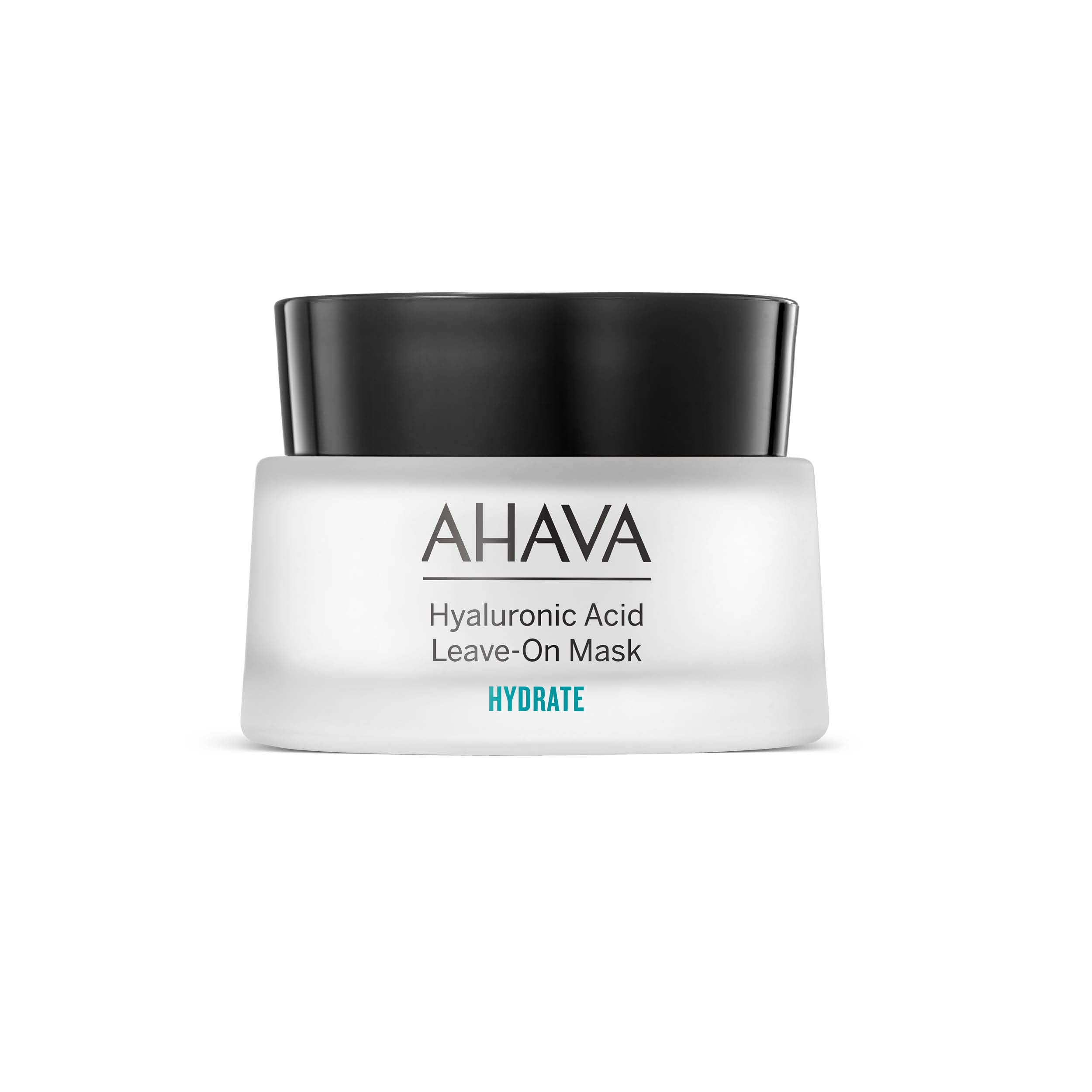 AHAVA Hyaluronic Acid Leave-On Mask - Rich, Hydrating Mask, Upsurge Skin's Moisture, Provides Instant Softness, Smoothness and Suppleness - 100ml