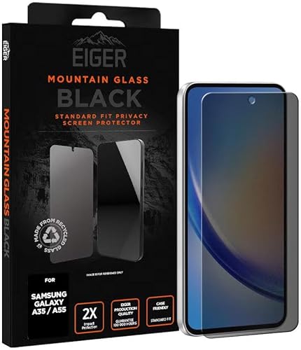 Eiger Mountain Privacy für Samsung Galaxy A35 / A55 Displayschutzfolie