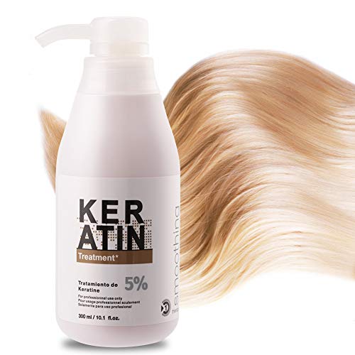 Haar Keratin, Keratin Hair Mask Deep Conditioner, Keratin Hair Mask, 300ml Brasilianische Keratin Haarpflege für Geschädigtes Haar