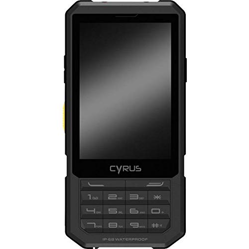 Cyrus CM17 HYBRID Outdoor Smartphone, Android 7.0 Nougat, 2500 mAh Akku, Dual SIM, 3,5 Zoll, 8GB, SOS Taste, stoßfest, staubdicht, wasserdicht, schwarz CYR10250