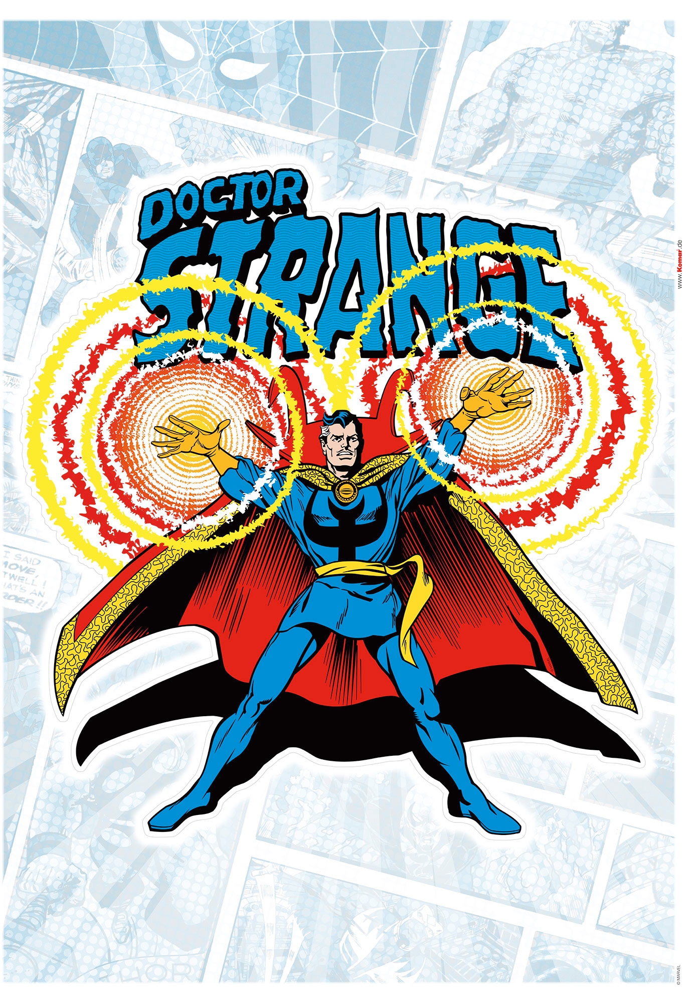 Komar Wandtattoo "Doctor Strange Comic Classic", (1 St.)
