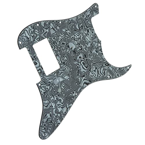 E-Gitarren-Teile Eine Humbucker-Gitarren-Schlagbrett-Kratzplatte, passend für For ST-E-Gitarren-Teile E-Gitarren-Schlagbrett (Color : 01)