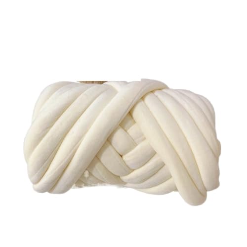 Chunky Yarn 500 g Riesengarn, handgestrickt, gewebter Faden, Korbdecke, Teppiche, dick, super sperrig, klobig, Garn, DIY-Armstrickdecke Arm Hand Stricken (Color : 12)