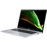 Acer Aspire 3 A317-53 - Core i5 1135G7 / 2.4 GHz - Win 10 Home 64-Bit - Iris Xe Graphics - 8 GB RAM - 512 GB SSD - 43.9 cm (17.3) IPS 1920 x 1080 (Full HD) - Wi-Fi 5 - Reines Silber - kbd: Deutsch (NX.AD0EG.009)