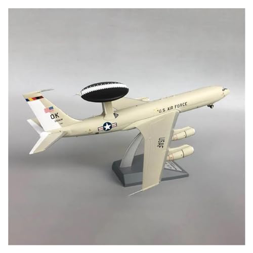 Ferngesteuertes Flugzeug Druckguss-Legierungsflugzeug Im Maßstab 1:200 US Air Force E-3B Early Warning AEW 552AC Flugzeugmodell Mini-Spielzeug