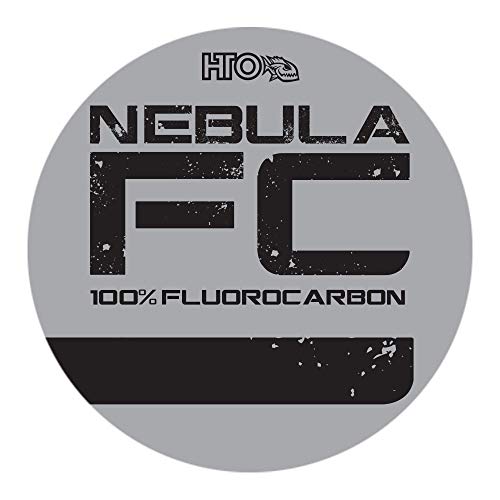 HTO Nebula FC Angelschnur, farblos, 0.42mm, 25lb, 50m