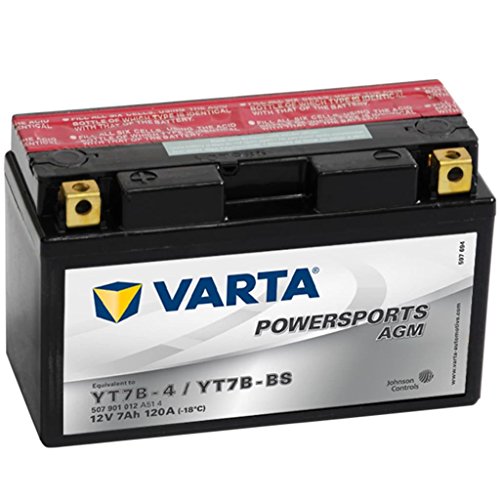 VARTA 507901012A514 Autobatterien Moba Fun-Start AGM LF 12 V 7 mAh 120 A