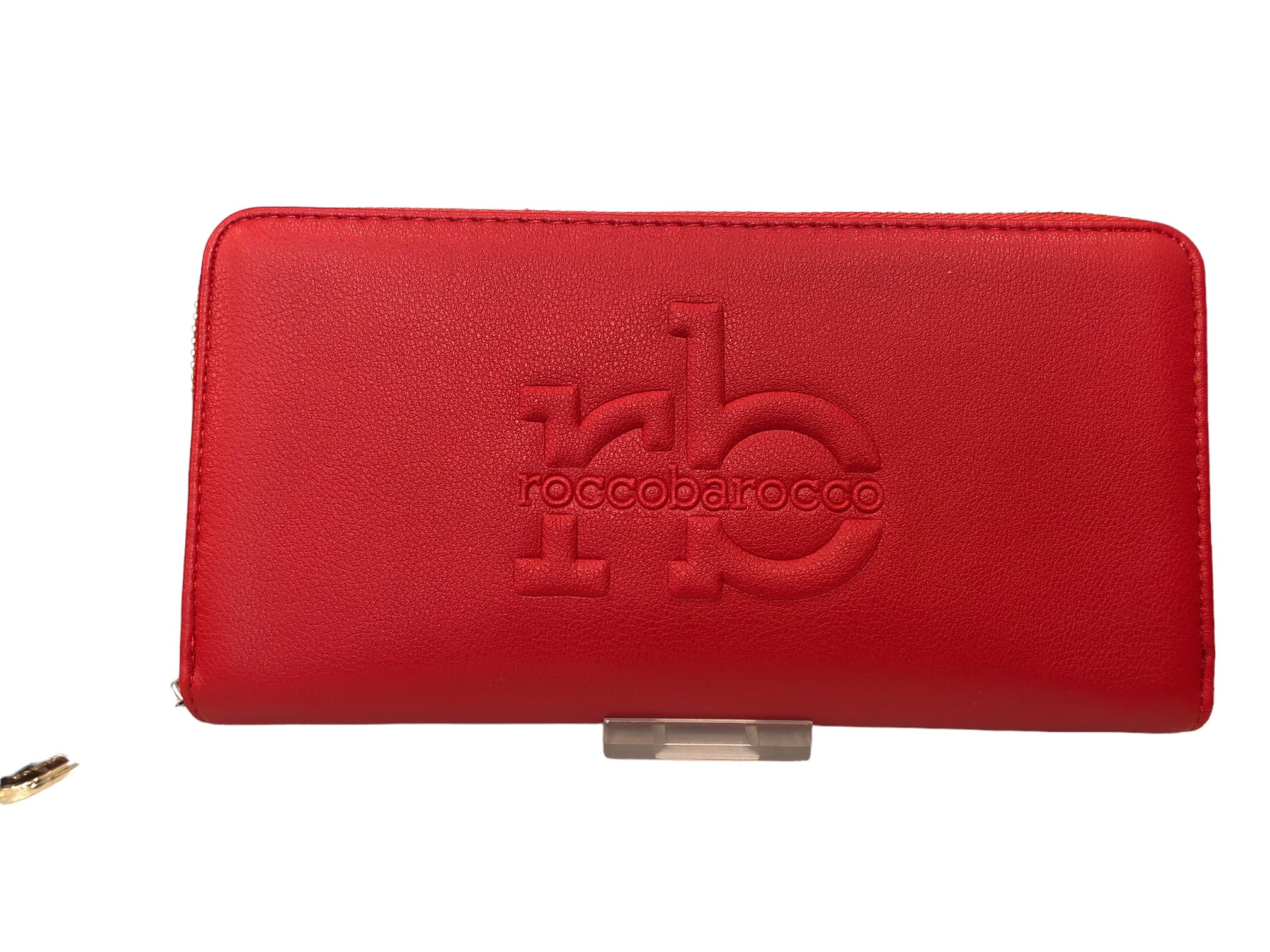Rocco Barocco Damen-Geldbörse mit Reißverschluss - Lady Wallet WTIH Reißverschluss 19 x 11 Rot, rot, cm: altezza 11, larghezza 19, spessore 2, Casual