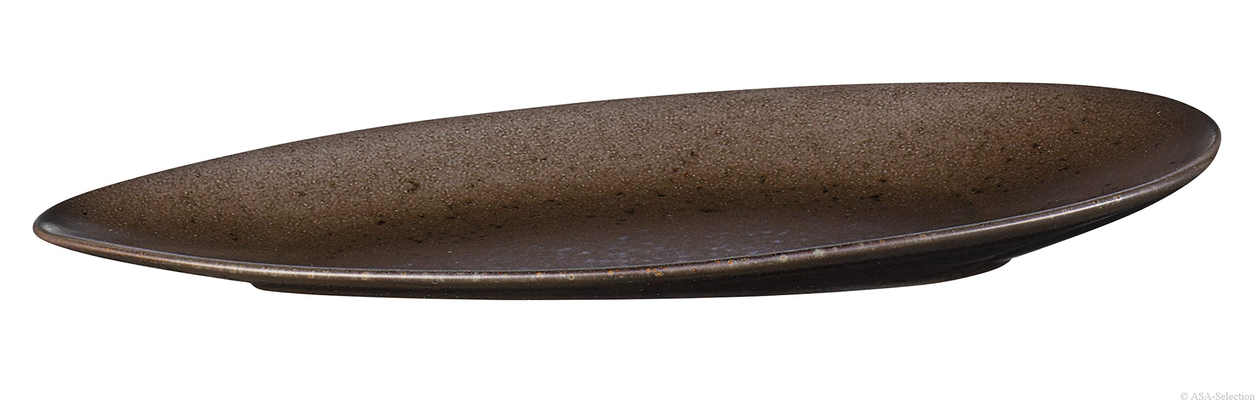 CUBA marone ovale Platte marone 40 cm