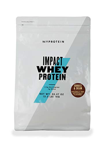 Myprotein Impact Whey Protein, Cookies & Creme Beutel 1kg