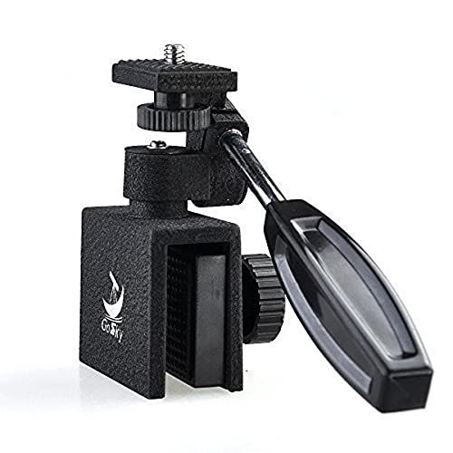 Gosky Universal-Handy-Halterung, kompatibel mit Ferngläsern, Monokular-Spektiven, Teleskopen und Mikroskopen, passend für Fast alle Smartphones