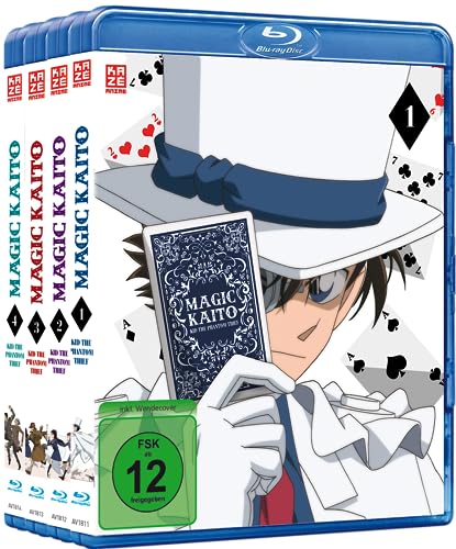 Magic Kaito: Kid the Phantom Thief - Staffel 1 - Gesamtausgabe - Bundle - Vol.1-4 - [Blu-ray]