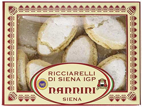 Pasticcerie Nannini Ricciarelli di Siena IGP mit Mandel, 1er Pack (1 x 250 g)