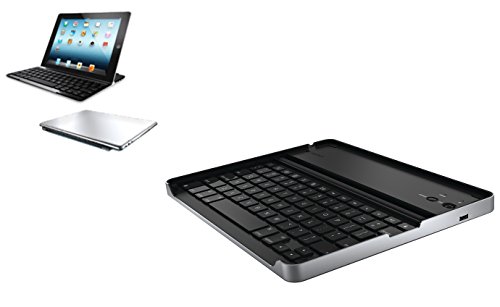 Logitech Tastatur für iPad 2 und iPad 3. Generation Bluetooth schwarz (deutsches Tastaturlayout, QWERTZ)