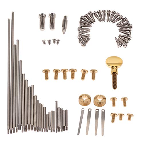 F Fityle DIY Saxophon Ersatzteile Schrauben für Holzblasinstrumententeile