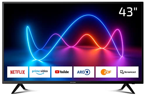 LED-TV EEK: A+ (A+++ - D) Dyon Movie Smart 43 XT D800173 108 cm (42.5 Zoll) DVB-T2, DVB-C, DVB-S, Full HD, Smart T