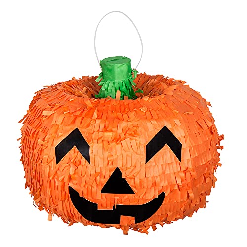 Painted Pumpkin Halloween Piñata 12.5" x 11" mehrfarbig