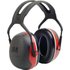 3M Gehörschutz Kapseln X3A schwarz/rot