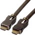 ROLINE 11045687 HDMI Ultra HD Kabel mit Ethernet, Stecker auf Stecker, 20m schwarz