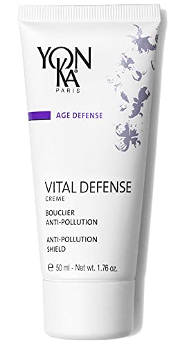 Yon-Ka Vital Defense Day Cream 50ml - Tägliche feuchtigkeitscreme für das gesicht und feuchtigkeitsspendende anti-pollution creme - Von dermatologen getestete professionelle hautpflege - parabenfrei
