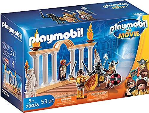 PLAYMOBIL:THE MOVIE 70076 Kaiser Maximus im Kolosseum, Ab 5 Jahren