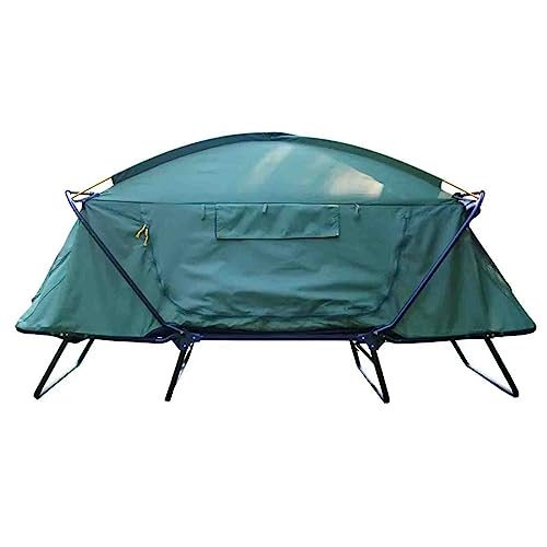 Off-The-Ground Zelt Outdoor Camping Doppelschicht Anti-Sturm Camping Auto Angeln Tragbare Geschwindigkeit Offene Einzel Doppel Camping Bett Zelt