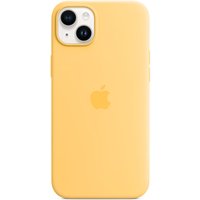 Apple - Case für Mobiltelefon - mit MagSafe - Silikon - sunglow - für iPhone 14 Plus (MPTD3ZM/A)