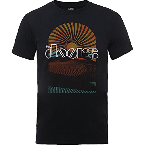 Rockoff Trade Herren The Doors Daybreak T-Shirt, Schwarz, M