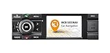 Kienzle MCR 1031 NAV Autoradio Digitalradio DAB+ Bluetooth USB AUX 1-DIN Navigation MP3 WMA