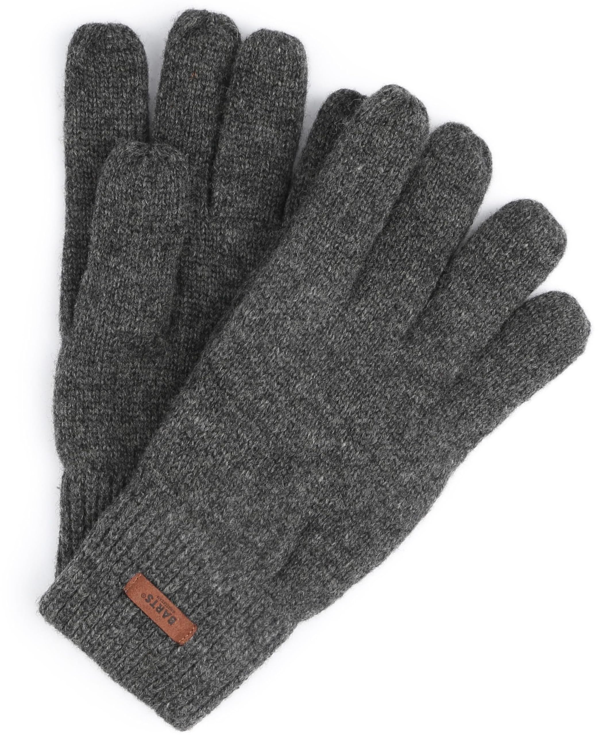 Barts Herren Haakon Glove Handschuhe, Grau (CHARCOAL 0021), Medium (Herstellergröße: S/M)