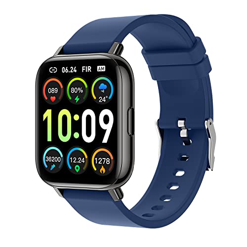 SUPBRO Smartwatch 1.69 Zoll HD Voll Touchscreen Fitness Tracker Uhr, IP68 Wasserdicht Fitnessuhr mit Pulsmesser Schlafmonitor Schrittzähler, Damen Herren Sportuhr Smart Watch Uhren für iOS Android